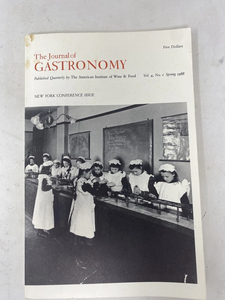1988-89 Full Volume 4 Of American Institute of Wine & Food Journal Of Gastronomy - Image 2 of 4