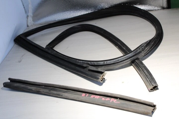 Honda Accord 2001-2002 2 puertas guía de ventana del conductor goma resistente al clima OEM D31 Foto 3 de 3