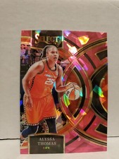 Alyssa Thomas 2024 Panini Select WNBA #172 Pink Cracked Ice Prizm Premier Level