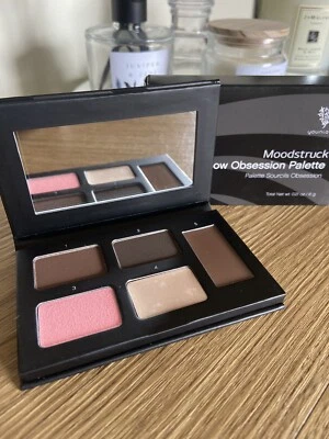 YOUNIQUE MOODSTRUCK BROW OBSESSION PALETTE * Dark Brunette * NEW IN BOX