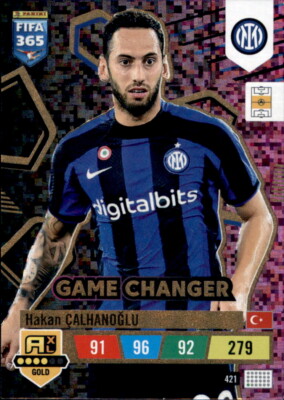 Fifa 365 Adrenalyn XL 2023 - 421 - Hakan Calhanoglu - Game Changer
