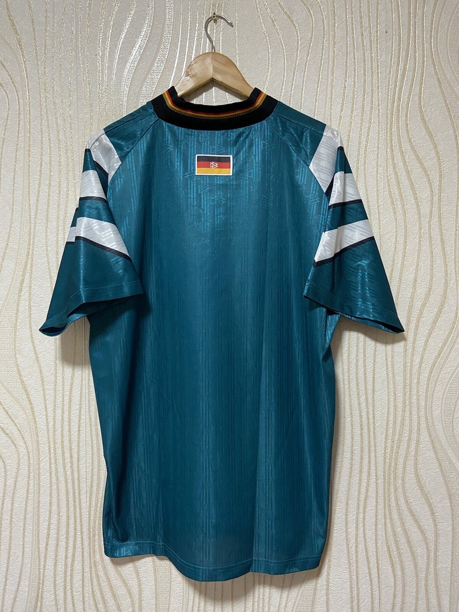 GERMANY 1996 1998 AWAY FOOTBALL SHIRT SOCCER JERSEY ADIDAS