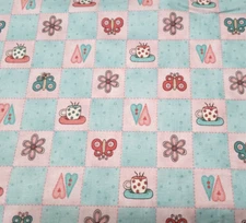 Nice People Nice Things BTY Helen Stubbings P&B Textiles Aqua Teal Patchwork