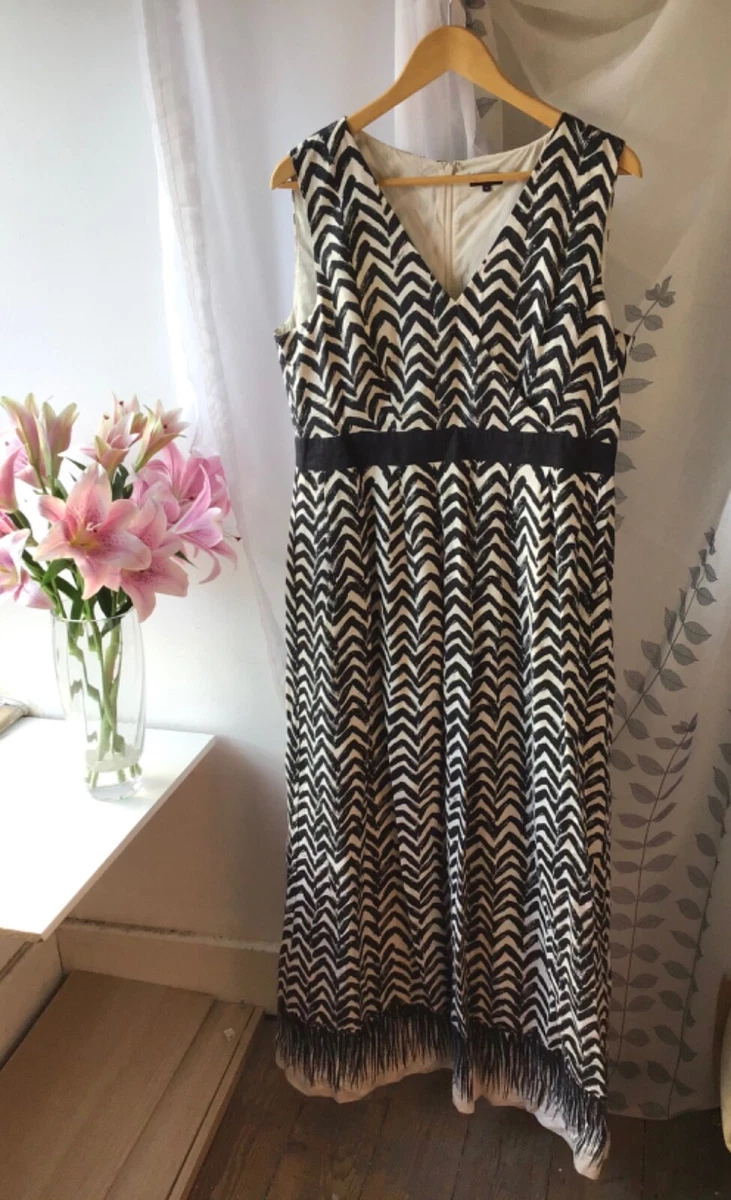 chinese dress ladies Jaeger Pure Linen Midi Sleeveless Dress main image 0