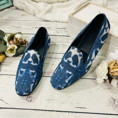 Giorgio Armani slip on smoking tie dye loafers fits size 9 women - Picture 2 of 8