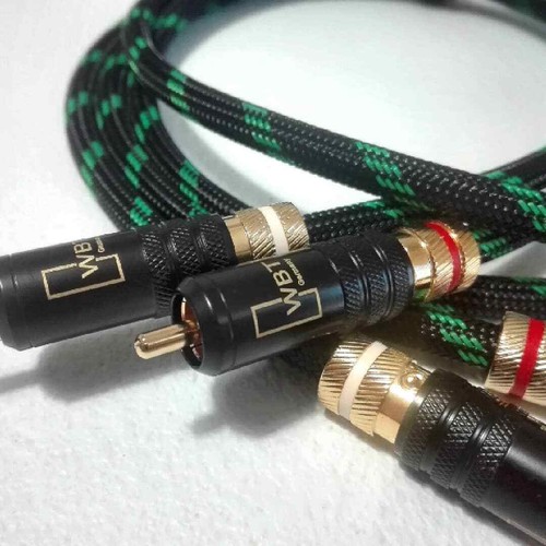 CAVI DI SEGNALE AUDIO ARTIGINALI VAN DAMME PRO GRADE RCA PLACCATI A SERRAGGIO - Zdjęcie 17 z 19