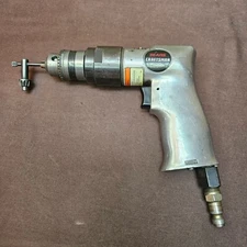 Vintage CRAFTSMAN 3/8" Pneumatic Drill 875.188950 Tested Working See Video