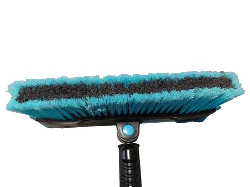 MAXX-Force Glacier 58” Extendable Snowbrush and Ice Scraper - Green | Heavy-Duty - Picture 3 of 5