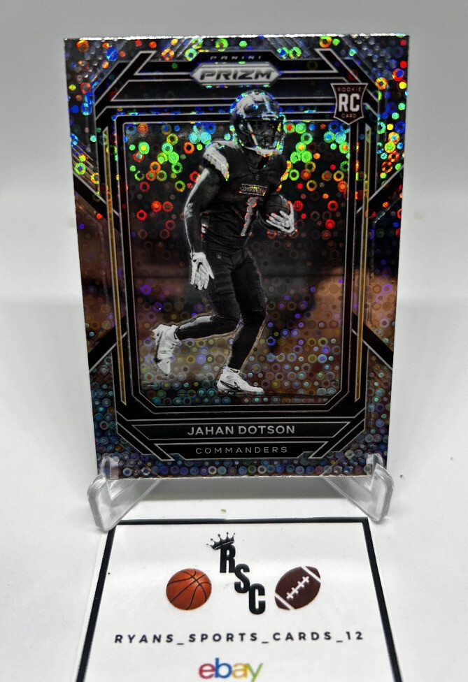 2022 Jahan Dotson Silver Prizm Rookie Rc Negative No Huddle #312 Commanders