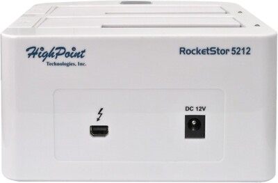 外付けハードディスク・ドライブ HighPoint RocketStor 5212 Thunderbolt NEW SEALED - HighPoint RocketStor RS 5212 Thunderbolt Hard Drive