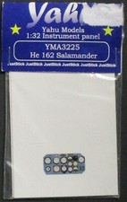 YAHU 1/32nd Scale He 162 Salamander Instrument Panel Item No. YMA3225