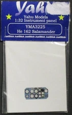 YAHU 1/32nd Scale He 162 Salamander Instrument Panel Item No. YMA3225