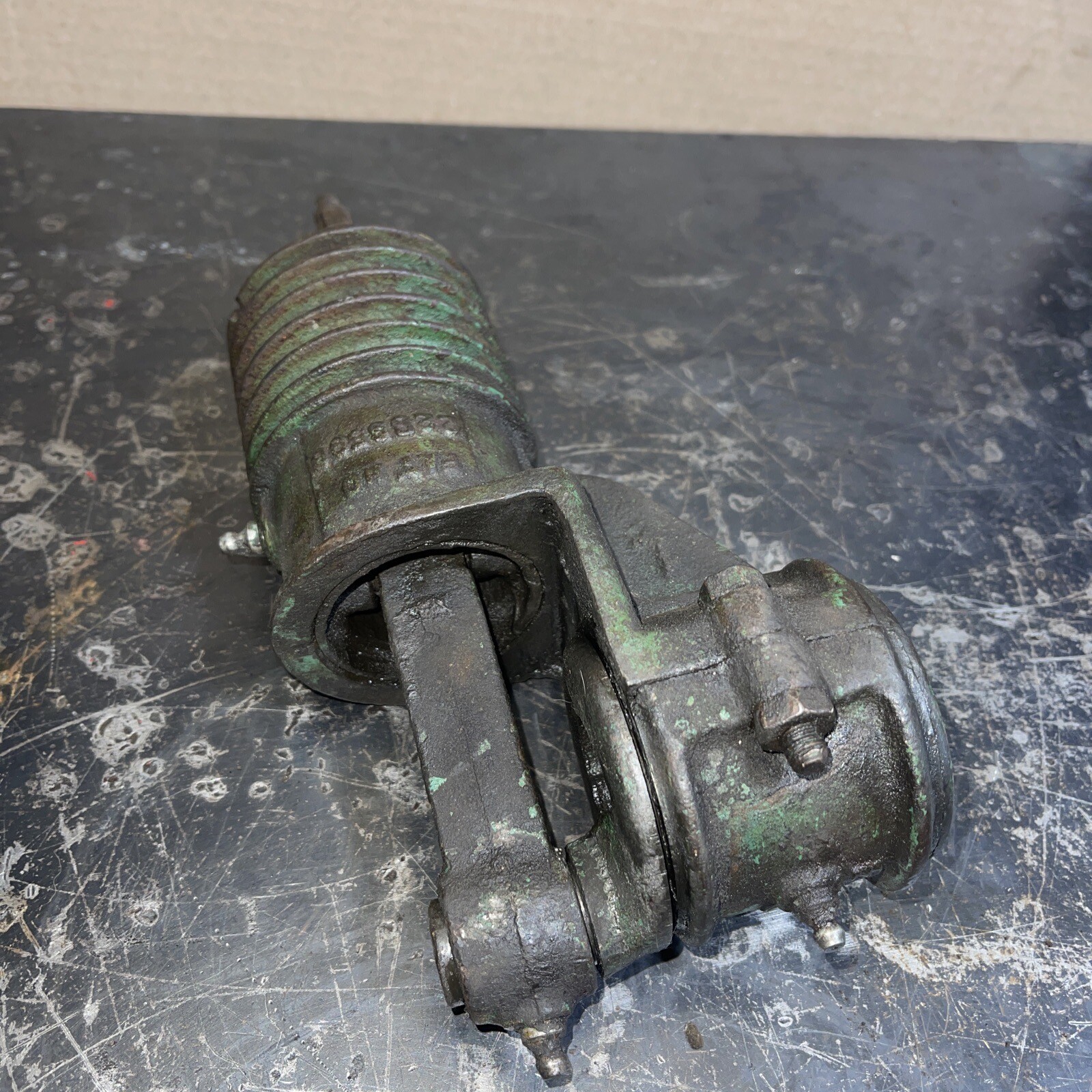Antique John Deere Pto Air Pump Compressor Vintage Tractor Farm