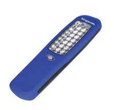 24 LED Magnetic Workshop Light Lamp Inspection Battery Powered Hook Hang