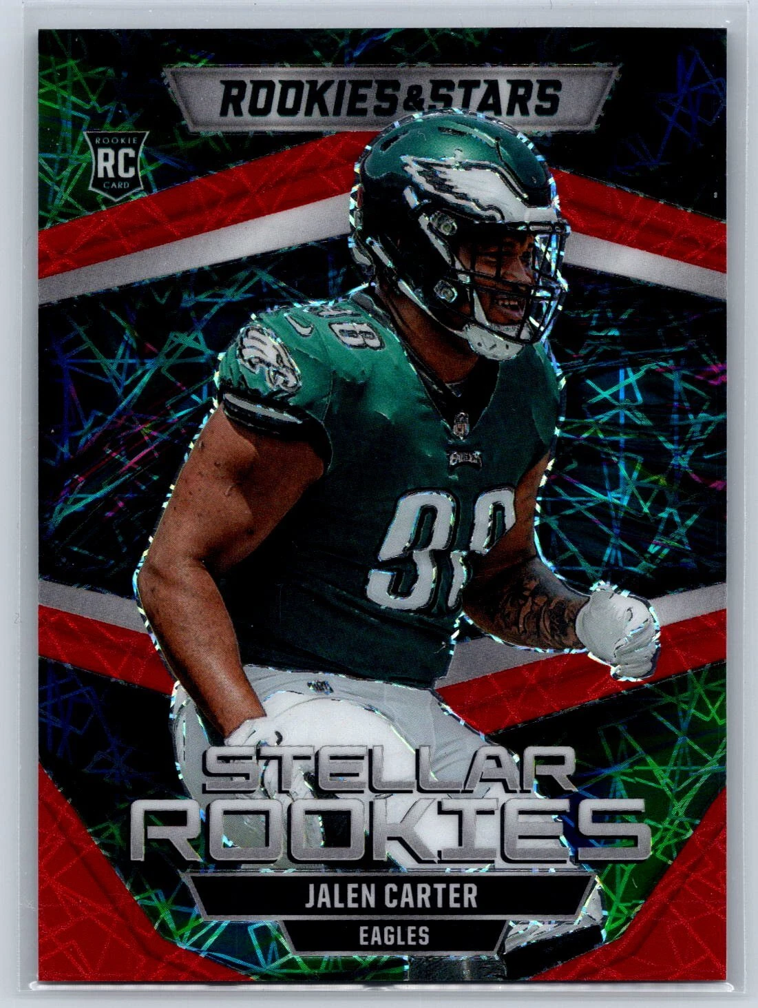 2023 Panini Rookies & Stars #SR-8 Jalen Carter Stellar Rookies Longevity
