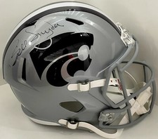Bill Snyder Signed Autographed Kansas State Wildcats Full Size Helmet JSA