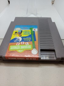 Sesame Street 123 (Nintendo Entertainment System, 1989) NES