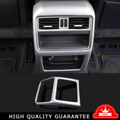 Rear Air Outlet Vent Panel Cover Trim For Porsche Cayenne 2018-2021 Matt Silver