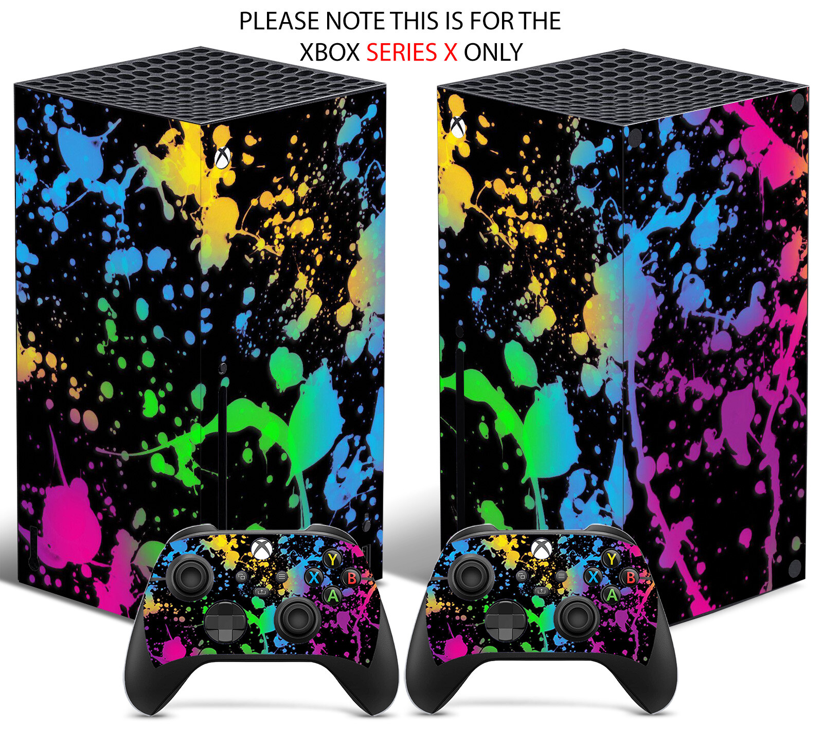 Skin decalcomania vinile per Xbox Serie X - Paint Splat