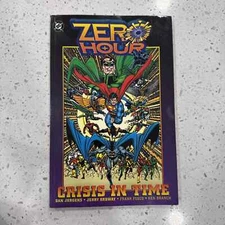 Zero Hour Crisis in Time Graphic Novel Book TPB DC Comic 1994 Third Print