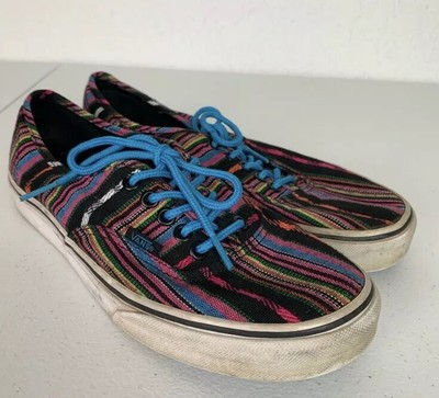 vans mexican blanket shoes