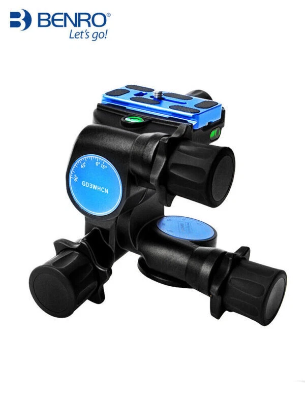 Benro GD3WH 3-Way Geared Head Gimbal Head for DSLR Sony Nikon Canon - Image 4 of 4