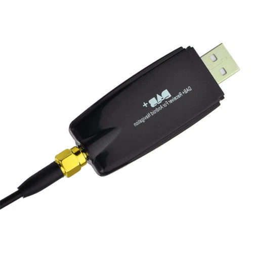 Antena receptora USB para carro digital DAB+adaptador caixa de rádio áudio navegação Android - Imagem 4 de 4
