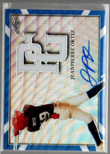 2021 Leaf Perfect Game Metal Blue Wave #BAJPO JeanPierre Ortiz Auto /9
