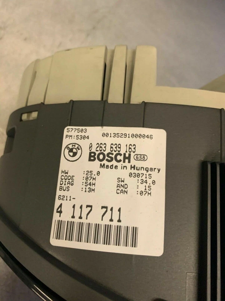 RELOJES VELOCÍMETRO COMPACTOS BMW 318TI AUTO 2.0 GASOLINA 2003 Foto 3 de 3