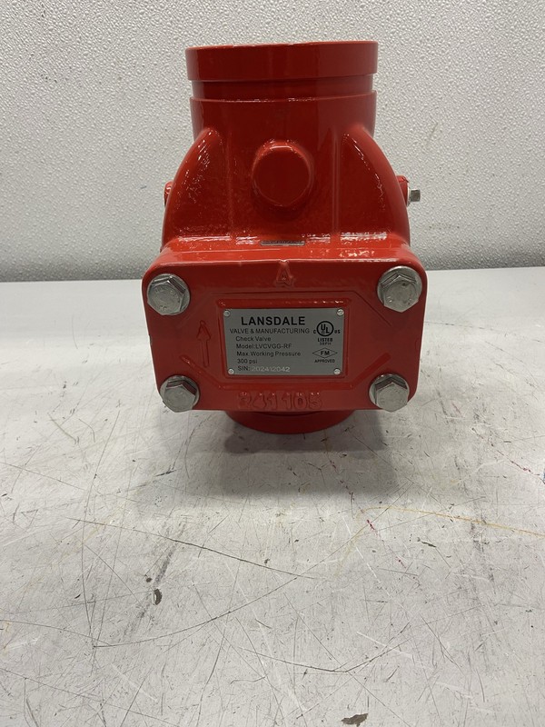 Lansdale 4" Swinged Check Valve  LVCVGG-RF