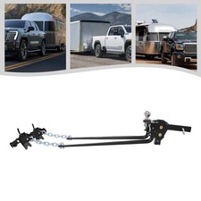 Weight Distribution Hitch, Black Trailer Hitch Device, Weight Distribution Hook