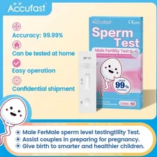 BUNDLE 3  X Accufast Sperm Test Kit For Male  Sperm Count Test