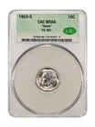 1953-S CACG MS66 Acorn FS-901 Roosevelt Dime