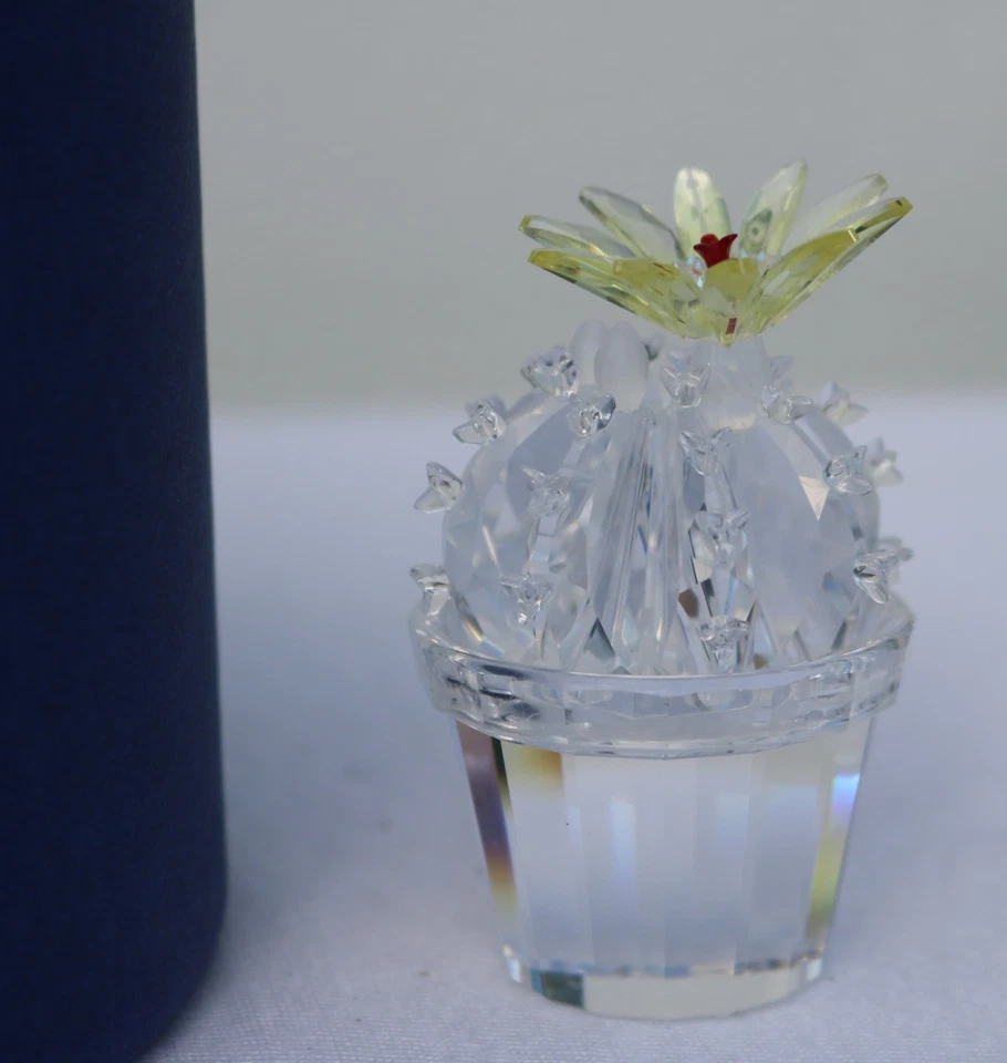 Swarovski Crystal Cactus With Yellow Flower Box Included - Image 3 of 4