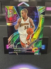 2021-22 Panini Spectra Stephen Curry #160 Hyper Prizm Spectracular Debut /75