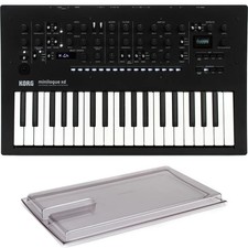 Korg minilogue XD 4-voice Analog Synthesizer with Decksaver Cover