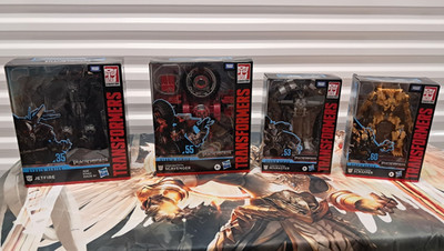  Transformers Studio Series Revenge of The Fallen 4-Figures Jetfire, Devastator