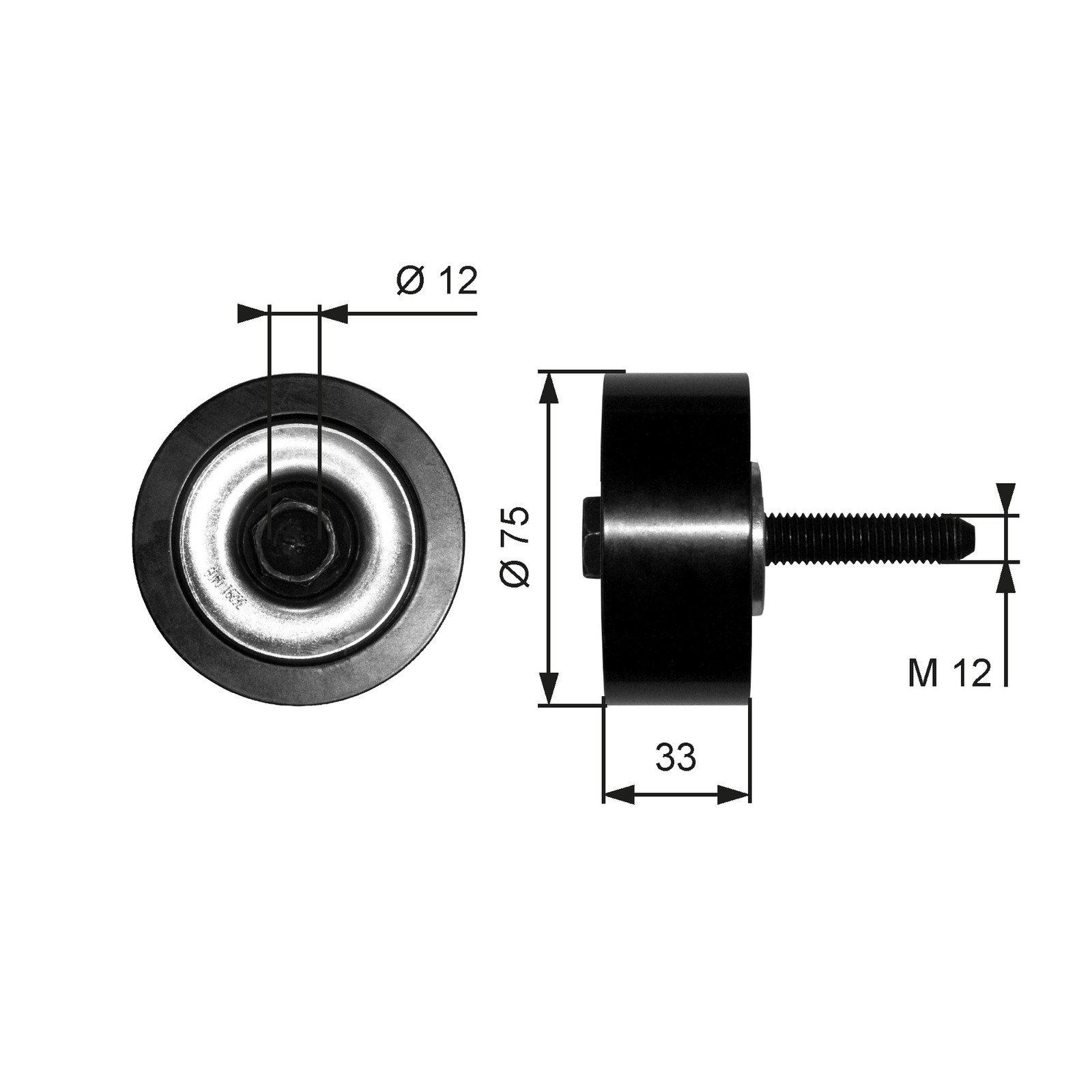 4x ✅Fits GATES GATT36291 Deflection/Guide Pulley, V-ribbed belt GATT ⭐UK Seller⭐ - Image 19