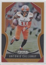 2019 Panini Prizm Orange Prizm /249 Antonio Callaway #84