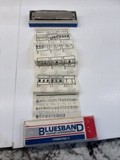 Vintage Bluesband Hohner International Harmonica w/Box C Key