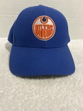 Edmonton Oilers NHL '47 Brand Blue Vintage Hockey Adjustable Hat OSFM