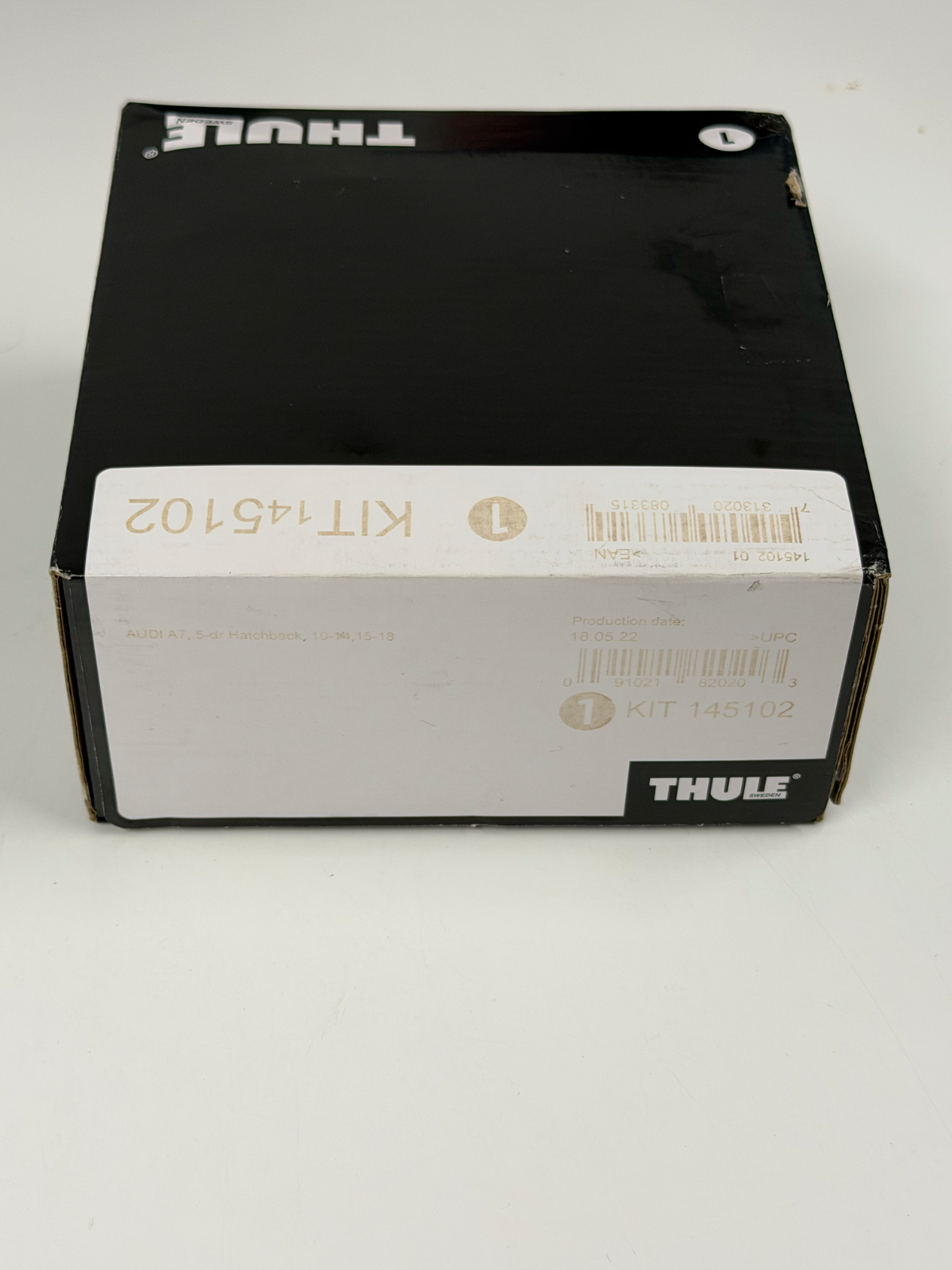 Thule Fitting Kit 5102 tatty box fits  AUDI A7, 5-dr Hatchback, 10-14, 15-18