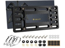 No Drill Universal Front License Plate Mount