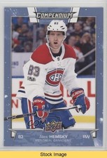 2017-18 Upper Deck Compendium Blue Ales Hemsky #717 READ u0t