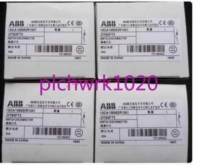 1PCS NEW IN BOX   isolation switch OT63FT3 *qq