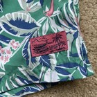 IZOD Saltwater Men’s Hawaiian Floral Pink Flamingo Swim Trunks - Size L - EUC — photo 4