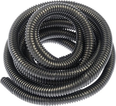 Universal Fit 10 Ft. Black Flex Split Wire Conduit - Perfect for Professionals