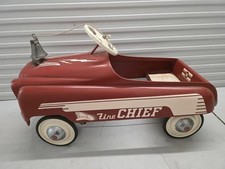 Murray Fire Chief Pedal Car with Bell - 1950's - Museum Quality