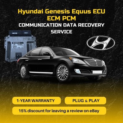 Hyundai Genesis Equus ECU ECM PCM COMMUNICATION DATA RECOVERY SERVICE