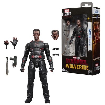 Marvel Legends Blade Deadpool & Wolverine 6in Collectible Action Figure